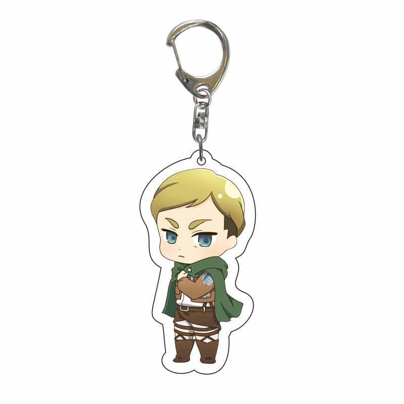 Attack On Titan Acrylic Keychain Pendant - Creative Anime Jewelry Gift