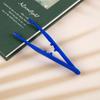 10Pcs Plastic Blue Tweezers Medical Beads Disposable Tweezers Tools Forceps First Aid Kit Accessories