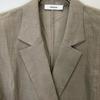 Ebure Khaki Linen Tailored Jacket Jacket 38 khakiUsed
