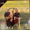 LP Record KUNSTKOPF Schn Und Unntz Lieder Zu Zeitgen AUL53599 AULOS Germany Classical Used