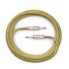 Shielded Cable Custom Series Braided Instrument Cable Tweed D'Addario (Guitar Shield) PW-BG-15TW (4.6m S-S) []