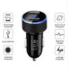 Universal 12V-24V Fast Dual USB Car Charger Adapter LED Display High Quality Cigarette Socket Lighter ABS Car Phone Charger