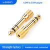 6.5mm Male To 3.5mm Female Audio Adapter for Amplifier, Guitar, Microphone, Keyboard, Drum, and Sound Card Converter