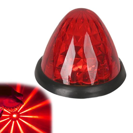 24V LED Watermelon Lights Rich Color Bumper Lights High-bright Trailer Side Marker Lights