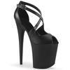 Sexy Women Pole Dance Shoes Pumps Party Club Platform High-heeled Shoes Summer Peep Toe Sandals