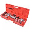 VidaXL 17 Pcs 9-way Sliding Car Tools