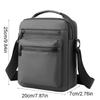Multifunctional Nylon Shoulder Bag Korean Style Small Square Bag Simple Men Crossbody Bag  Business
