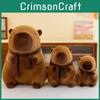 Capybara Simulated Animal Plush Doll Childrens Birthday Gifts Decorations Home