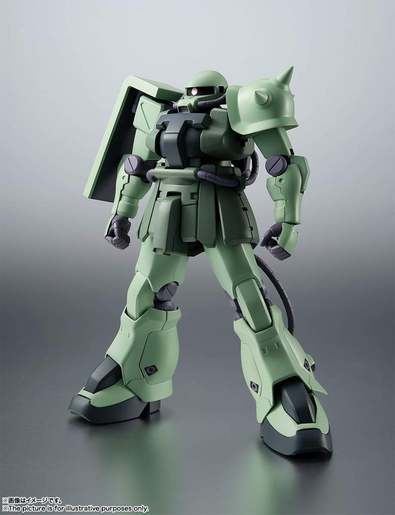 TAMASHII NATIONS ROBOT Spirits Mobile Suit Gundam 0083 Zaku IIF Type 2 125mm Painted Movable Figure [SIDE MS] MS-06F-2 Ver. A.N.I.M.E. Approx. ABS&PVC