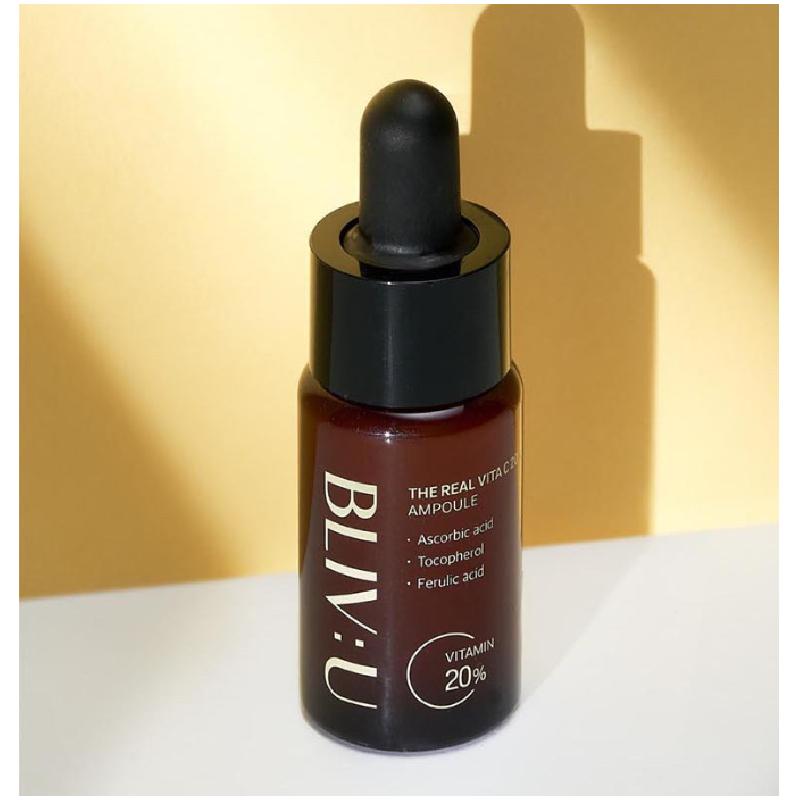 BLIV:U The Real Vitamin C 20 Ampoule 12ml Brightening Anti-Spots Melanoma