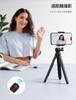 Lamicall Mini Tripod with Flexible Smartphone Tripod Stand and Remote Control Compatible with DSLR and Video Flexible Vertical and Horizontal Wireless