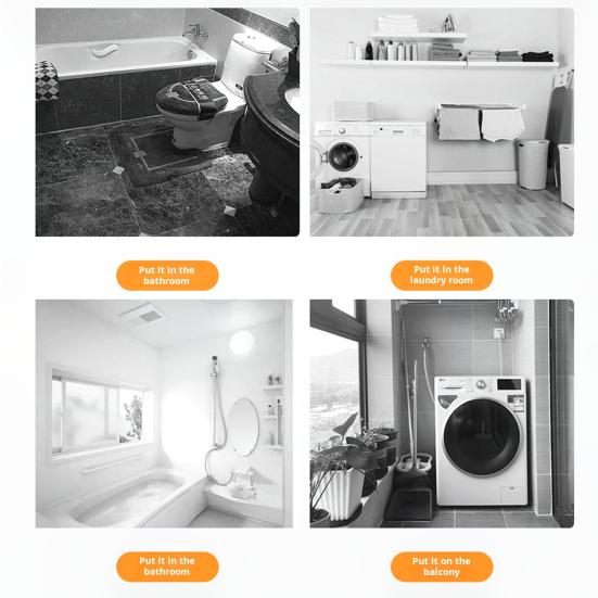 Bathroom Storage Rack Large-Capacity Strong Load-bearing Easy Installation Multi-Layered Freestanding Over-Toilet Storage Shelf