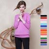 Women's Cashmere Sweater with Round Neck for Warmth and Comfort Knitted Sweater with Long Sleeves