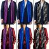 Paisley Scarves for Men Woven Silk Scarf for Formal Causal Dating Gifts Set