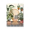 Greek Tile Botanical House Plants Art Nordic Poster Home Decor Boho Retro Vase Leaves Pictures Modern Wall Art Canvas Paintings