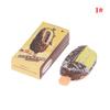 1Set 1:12 Dollhouse Mini Rainbow Ice Cream Chocolate W/Packaging Box Decor Toy