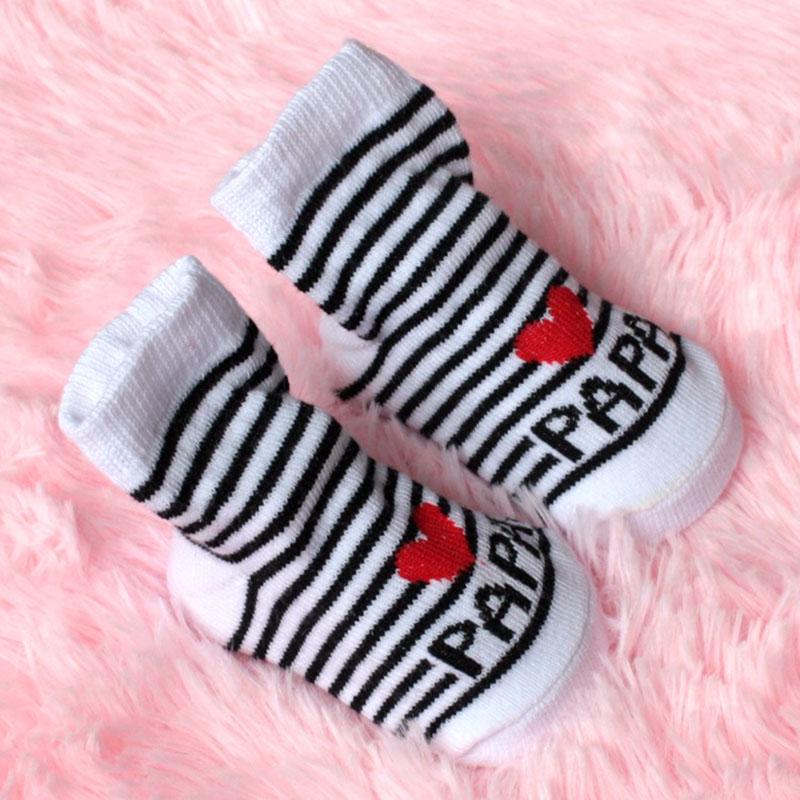 1pair Baby Socken Girls Boys Baby Soft Socks For Newborn Stripe Baby Socks Warm
