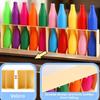 2Set Creative Bottle Matching Game Logical Thinking Montessori Color Sorting Toys  Family Party