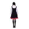 Женский костюм для спиритической доски для взрослых, жуткая доска для спиритических сеансов, школьное платье с рубашкой, галстуком и чулками