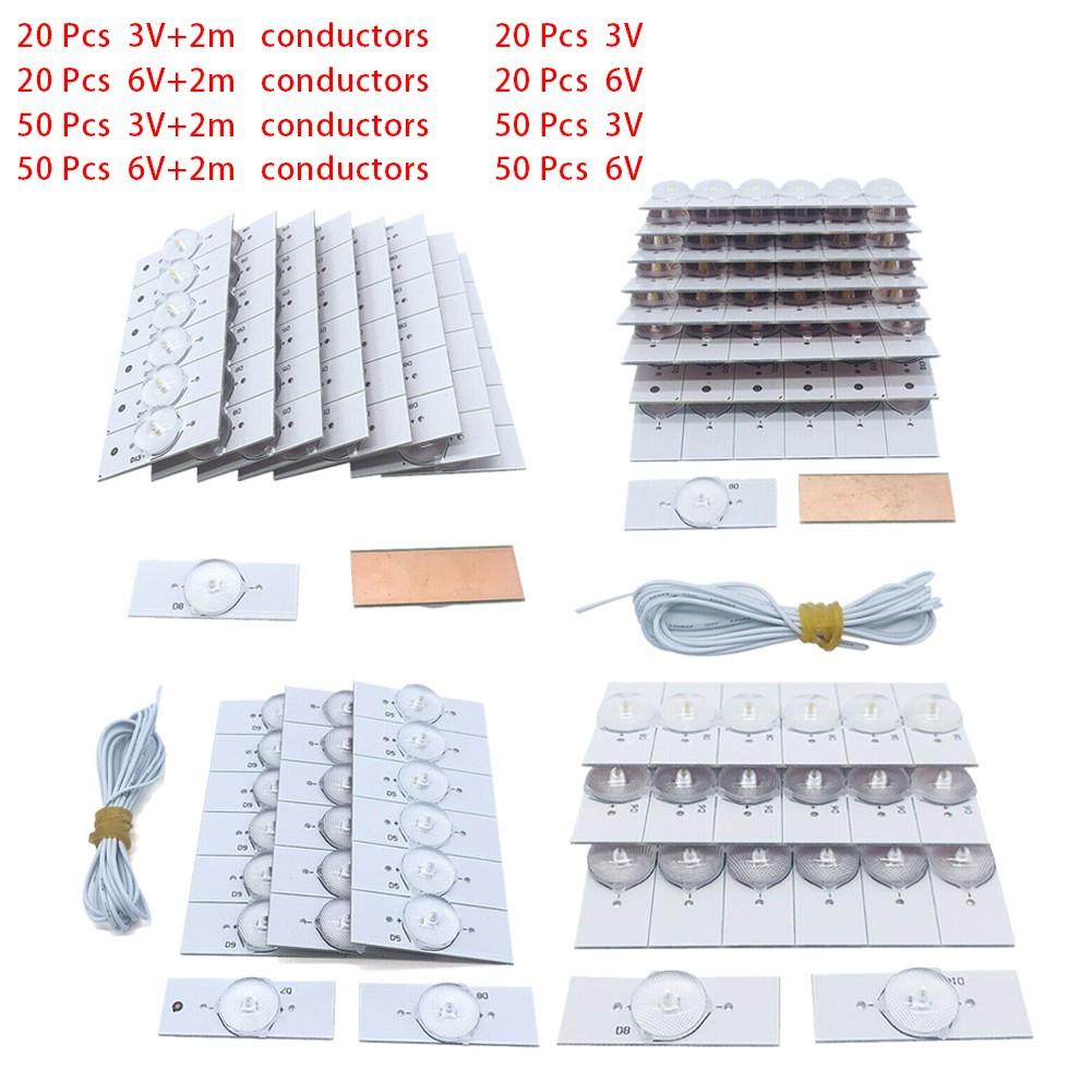 For LED TV Repair SMD Lamp Beads LED Light Bars 20/50pcs