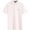 Polo Logo Embroidered Short Sleeve Polo Shirt Men Tops Pink 710941439-005