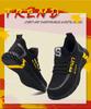 Breathable Fashion Anti Smash Anti-Slippery and Wear-Resistant Steel Toe Work Industrial Safety Shoes for Mens