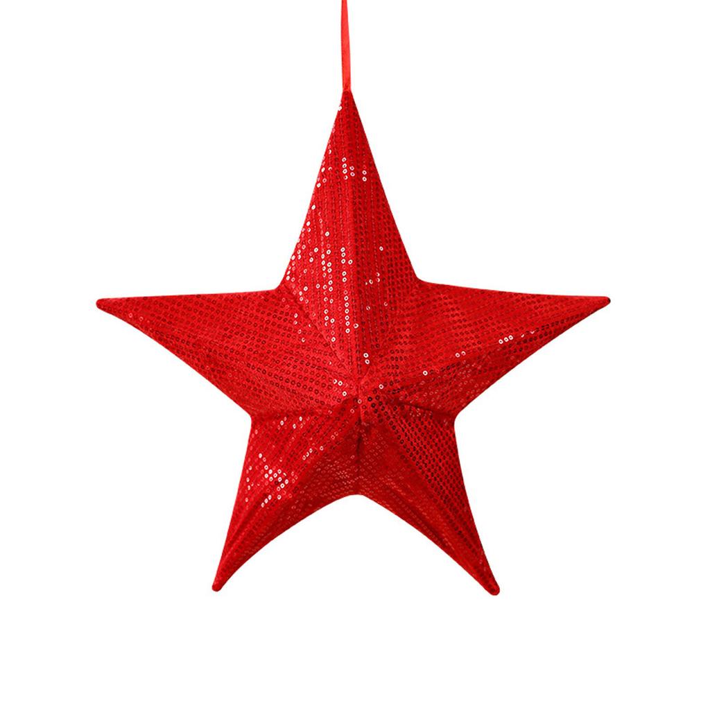 Складная звезда на верхушку елки, украшение для рождественской елки, рождественские украшения