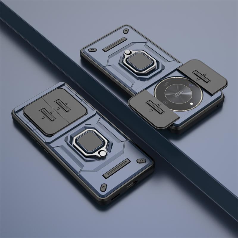 Shockproof Case For Honor Magic 6 Lite Case Honor Magic 6 Lite Ring Holder Magnetic Cover For Honor Magic 6 Lite 5G Push Window