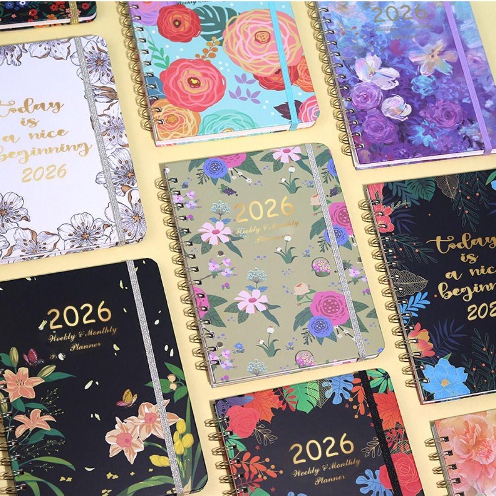 Jan.2026 - Dec.2026 Calendar 2026 Weekly and Monthly Academic Planner High Quality 2026 Planner