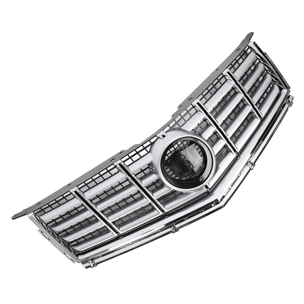 Front Bumper Upper Grille ABS Chrome Precise Fit Seamless Integration Long Durability 22738992 for Cars