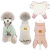 Small Medium Dogs Chihuahua French Bulldog Pet Clothing Outfit Winter Warm Dog Jacket Puppy Dog Coats Four Leg Jumpsuit For