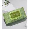Green Tea No-wash Cleansing Tissues (100 Sheets) + Free Gift/travel Cleansing Tissues