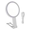 Lighted Makeup Mirror 1X/10X Magnifying Mirror Destop Wall Mount and Handheld Makeup Mirror with Lig