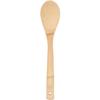 Kitchen Utensil - Noname - Bamboo Spoon - 30 Cm - Solid Wood - Decorative with Pyrography