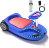 21.6V Electric Wiggle Car With Pedal And Pull Rope, 4 In 1 Swing Ride On Toy, Lithium Rechargeable Battery, 3 Speed, 100+ Lights