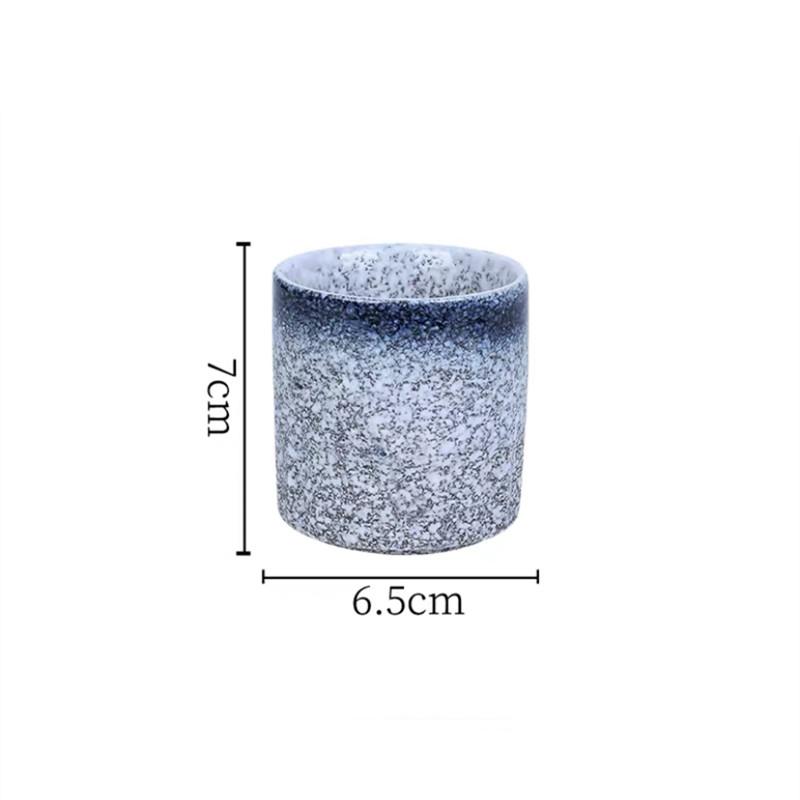 Hi Under Glazed Ceramic Coffee Cup Porcelain Tea Cup Sake Cup Drinking Utensils Office Drinkware 100ML