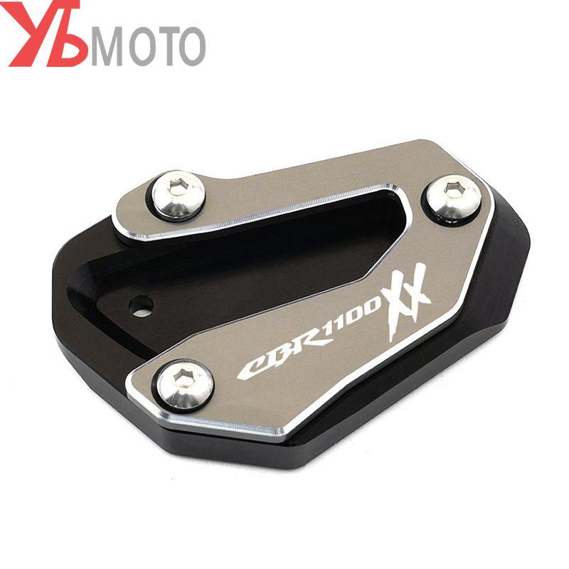 Kickstand Enlarge For HONDA CBR 1100 XX CBR 1100XX 1996-2008 2005 2006 2007 Motorcycle Accessories Cbr1100xx Side
