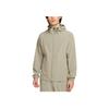 Unlimited Repel Logo Hooded Comfortable Long Sleeve Jacket Men Jackets Light-Army-Green Black FB7552-320