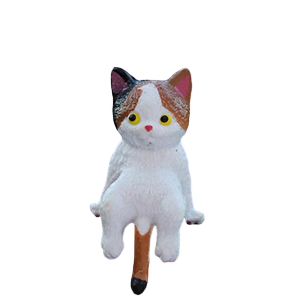 Cute Animal Car Accessories, Resin Cats For Dashboard Decoration, Desk Decoration, Car Decoration Interior Decoration Rearview Mirror Fun Gifts