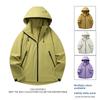 Cozy Up Mens Rain Jacket Waterproof with Hooded Hiking Coat Lightweight Windbreaker