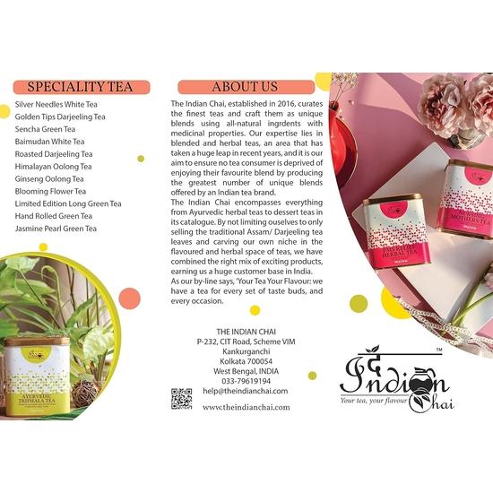 The Indian Chai Organic Hibiscus Flower Tea – 100g