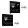 Programmable Intelligent Thermostat with Touch Display for Underfloor Heating and Gas Boilers Featuring Wireless Control