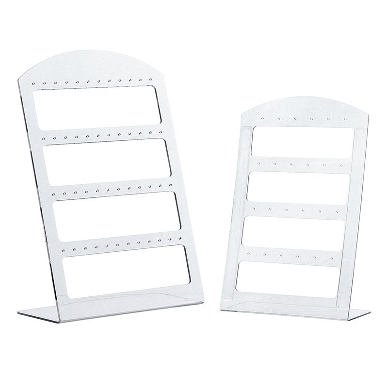 Necklace Bracelet Earring Jewelry Hanging Accessories Display Wardrobe Earing Stand For Plastic Earingstand