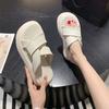 Internet Celebrity Platform Slippers Outer Wear Women's Summer 2025 European Popular Sandals Heightened High-end Sense Fried Street Sandals Soft Botto