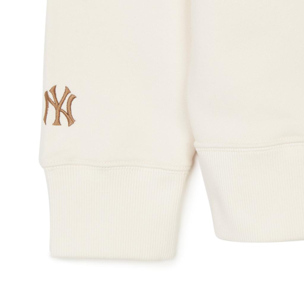 New MLB SS24 Sweatshirt Unisex Cream 3AMTE0241-50CRS