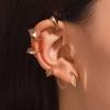 Hip Hop Gothic Punk  Earrings Exaggerated Eardrop Trendy Cyberpunk Ear Clip  Women Men