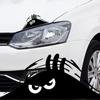 Funny Peeking Monster Car Stickers Decorate Smile Anger Waterproof Self-adhesive Fashion Automobile Styling Decal Accessories