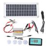 30W Solar Panel 220W Inverter and Charge Controller Kit for Car Home Use 12V To 220V PV Power Genera