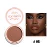8 Colors Face Setting Powder Compact Oil-Control Concealer Pressed Powder Matte Smooth Finish Full Coverage Foundation Cosmetics