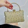 Diamond-encrusted Rhinestone Clutch Bag for Ladies Elegant and Stylish Evening Bag Handbag Fashionable Crossbody Bag